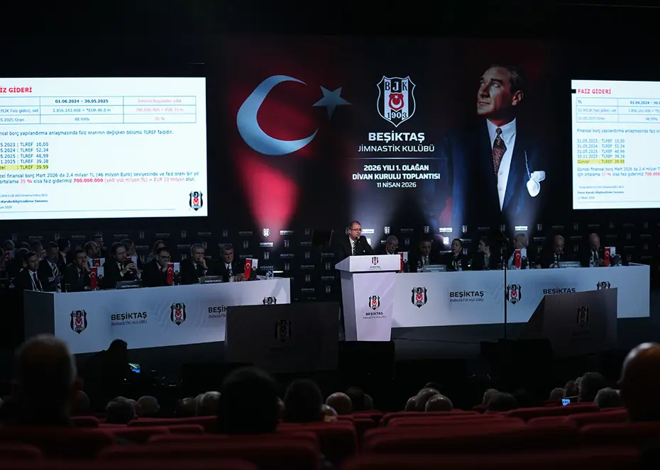 Beşiktaş Kulübü'nün Güncel Mali Tablosu Açıklandı: Borç Miktarı Rekor Kırdı