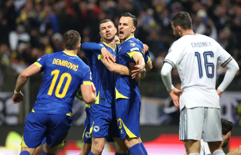 Bosna Hersek'ten Dev Sürpriz: İtalya'yı Eledi ve Dünya Kupası Bileti Aldı