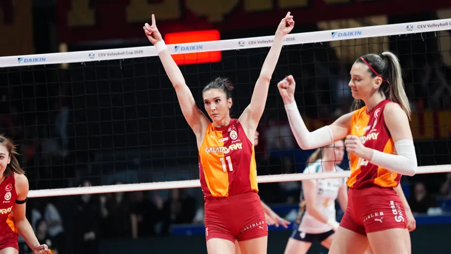 Galatasaray Daikin Avrupa'nın Zirvesinde: CEV Kupası Şampiyonu