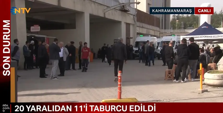 Kahramanmaraş'taki Okul Saldırısı Sonrası Hastanede Umutlu Bekleyiş Devam Ediyor