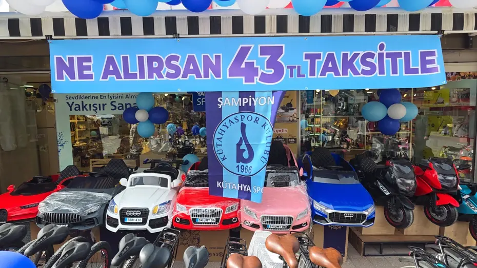 Kütahyaspor'un Şampiyonluk Gururu Şehri Sardı: 43 TL Taksitli Dev Kampanya Başladı!