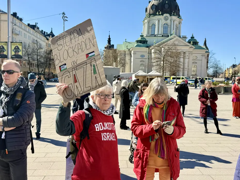 Stockholm Ayakta: İsveç'te İsrail'in Gazze ve Lübnan Saldırılarına Büyük Tepki
