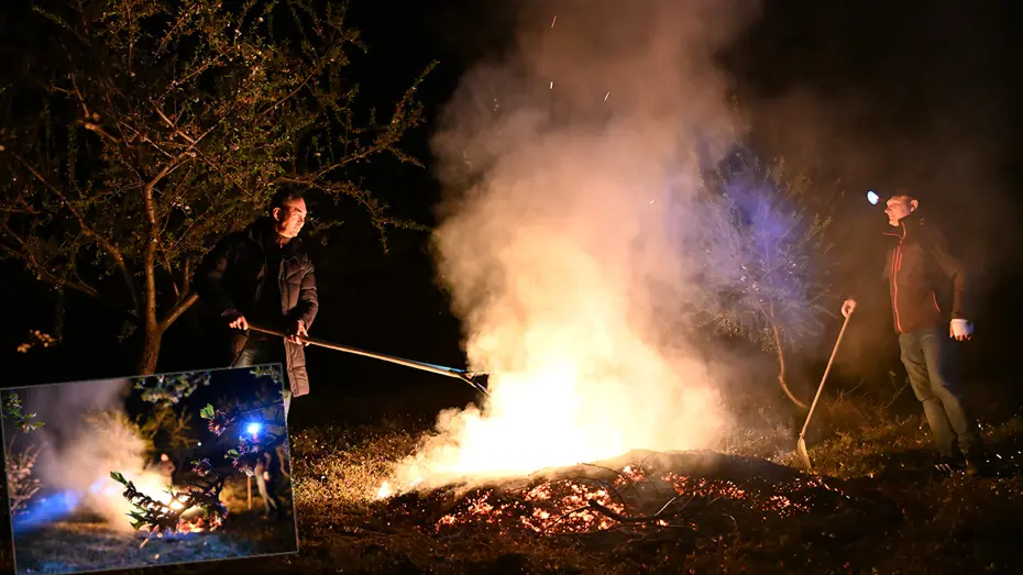 Türkiye'de Zirai Don Alarmı: 174 Merkezde Sıcaklık Sıfırın Altına Düştü