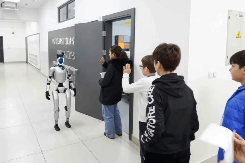 Türkiye'nin İlk Resmi Robotu CANİKMAN Görev Başında