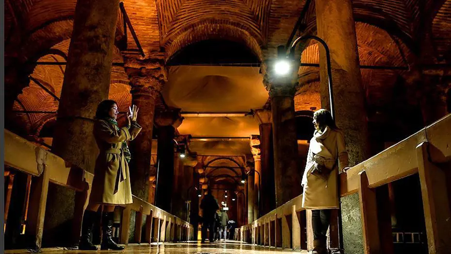 Yerebatan Sarnıcı'nda Büyük İndirim: Girişler 1 TL Oldu